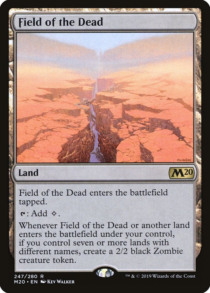 Field of the Dead (Core Set 2020 #247)