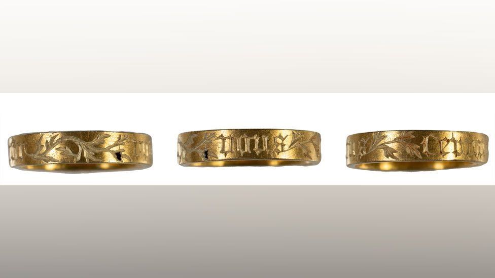 Late medieval engraved ring