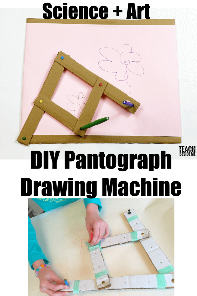 Pantograph drawing machine- science art