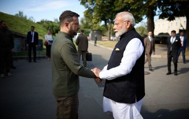 Modi's historic visit to Kyiv: Key highlights