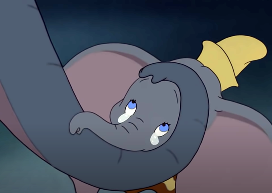 Baby Mine scene from Dumbo
