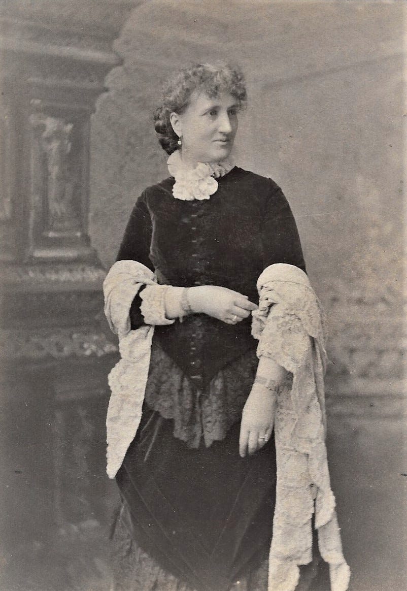Author Marietta Holley of Jefferson County, New York, b. 1836