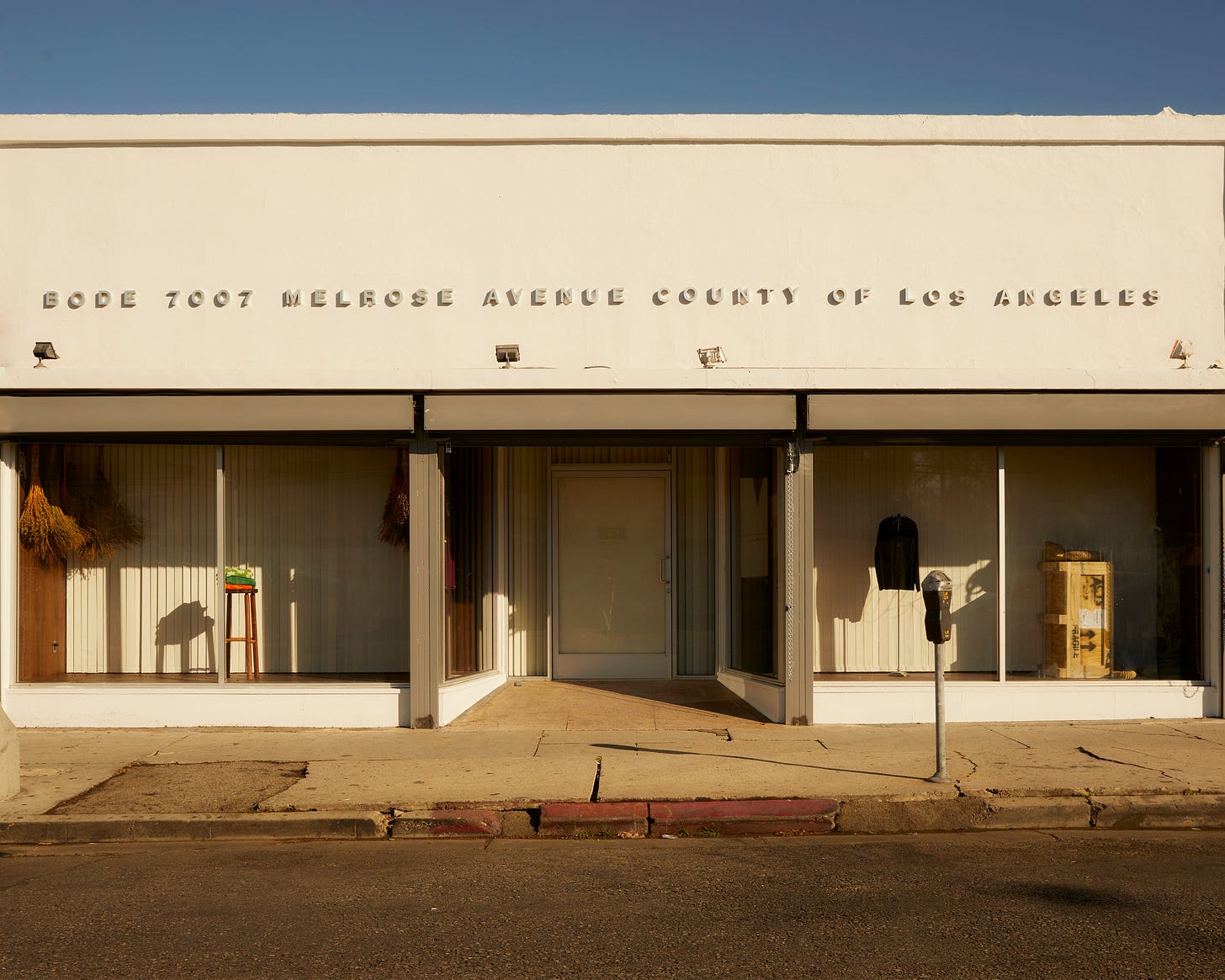 Bode Los Angeles Store Front