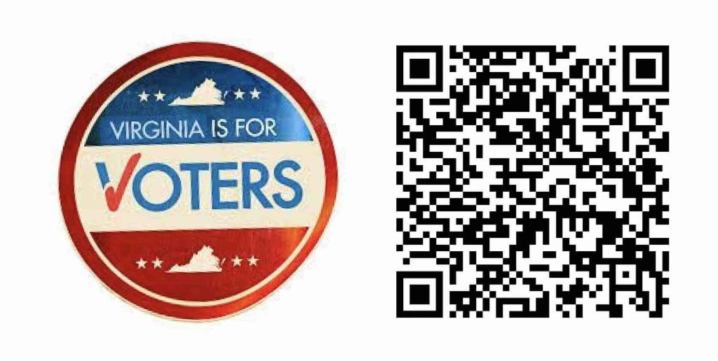 Share early voting locations as a QR Code