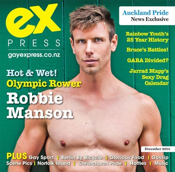 express Magazine - December-Cover-Olympic-rower-Robbie-Manson