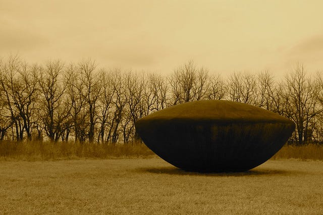 Flying Saucer, 1977, Jene Highstein Flying Saucer, 1977, Jene Highstein