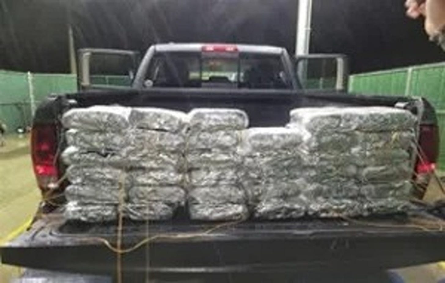 Border Patrol Agents at the Campo, California checkpoint discovered 198 pounds of meth hidden within this pick-up truck. Border Patrol Agents at the Campo, California checkpoint discovered 198 pounds of meth hidden within this pick-up truck.