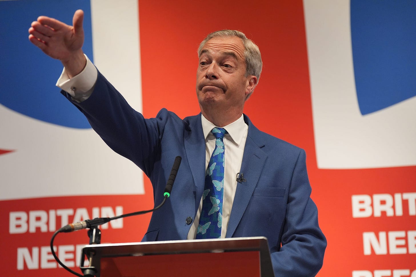 Britain's new Favourite Trump-alike, out with the BoJo, in with the NigeRage