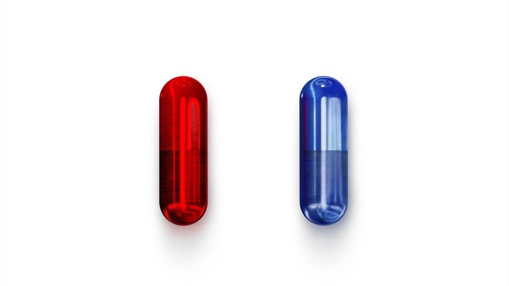 pillola rossa e pillola bu
matrix resurrections