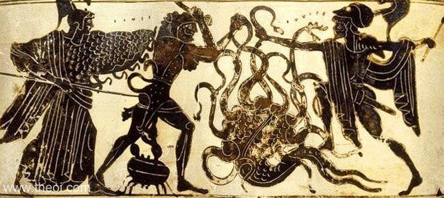 LERNAEAN HYDRA - Nine-Headed Serpent of Greek Mythology