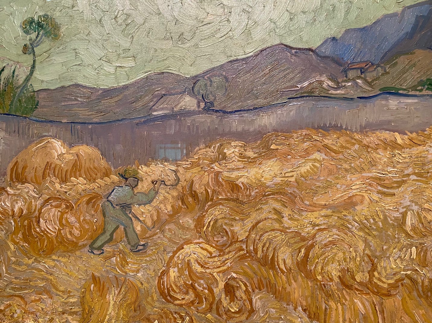 A painting of a person working in a field

Description automatically generated