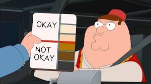 I redrawed Family Guy's OKAY NOT OKAY ...