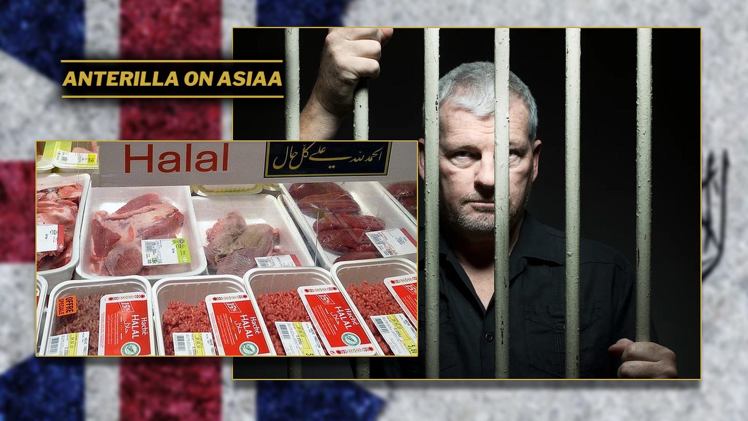 Lontoossa jopa 15% väestöstä ovat nykyään äärimmäisen uskonnollisia muslimeja, joille kelpaa vain “oikein” kidutettu ja uhrattu halal-liha.