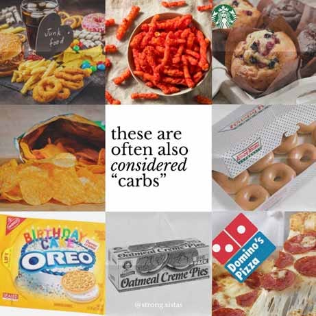 ultraprocessed foods carbs