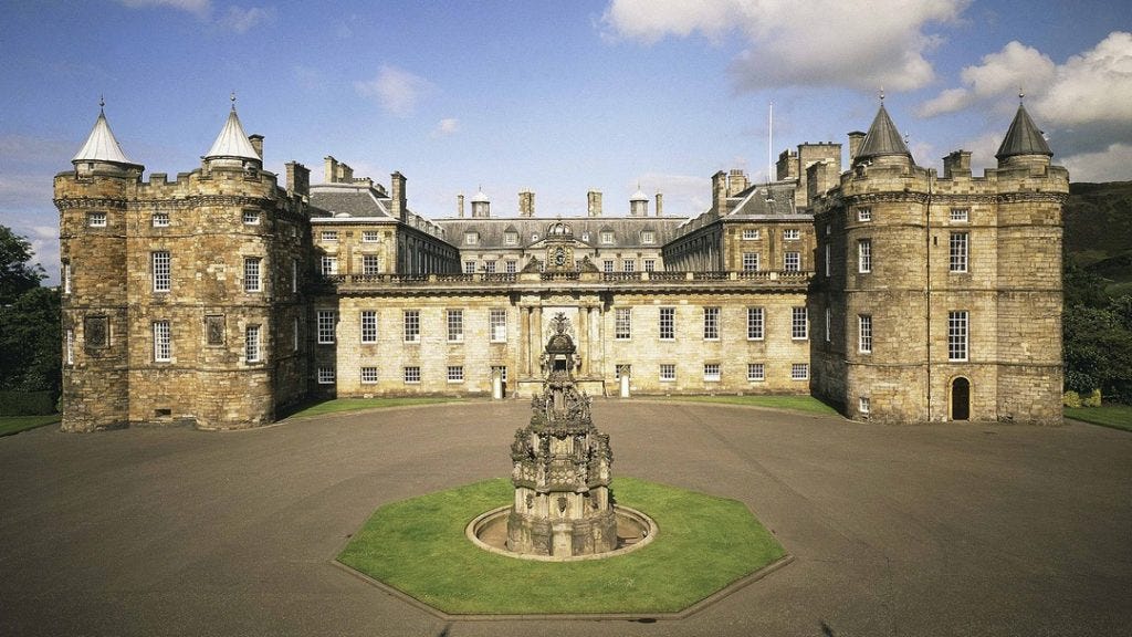 Palace of Holyroodhouse in Edinburgh
