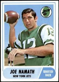 Card of the Day: Joe Namath 1968 Topps #65 | Sports Card Info
