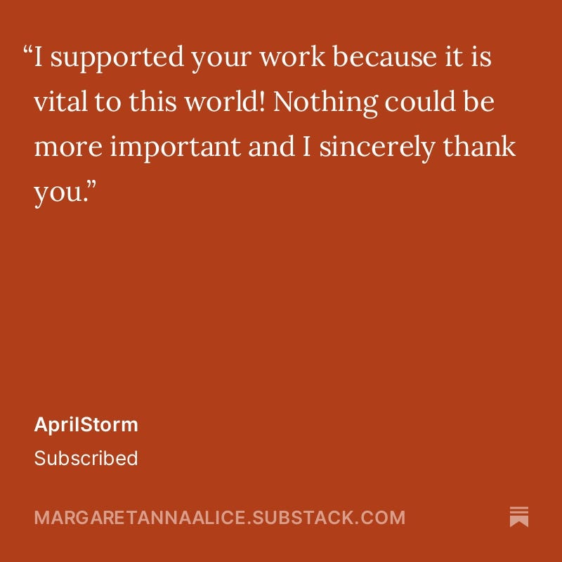 AprilStorm Subscriber Message