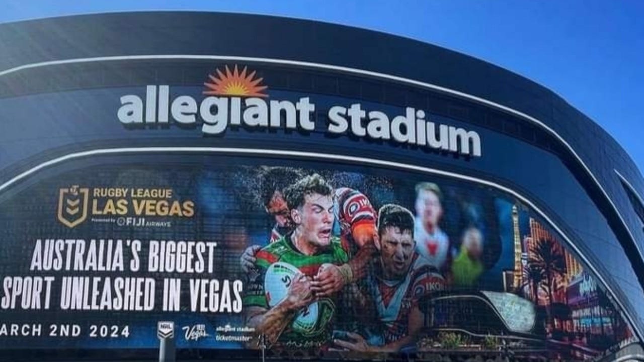 War of words continues over NRL's cheeky Las Vegas' advertisement | Daily  Telegraph