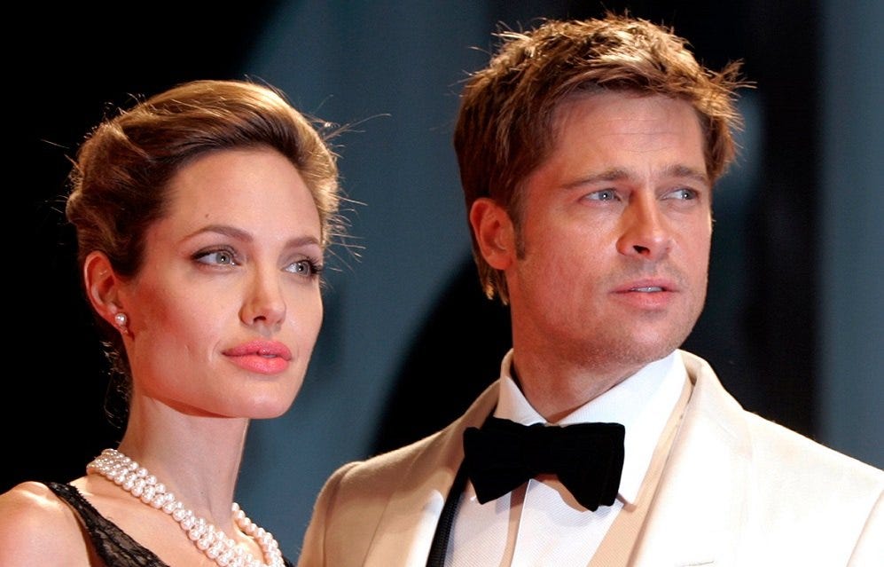 Angelina Jolie, Brad Pitt timeline before Brangelina broke 2016 images