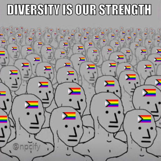 May be an image of text that says 'DIVERSITY IS OUR STRENGTH @npçify'