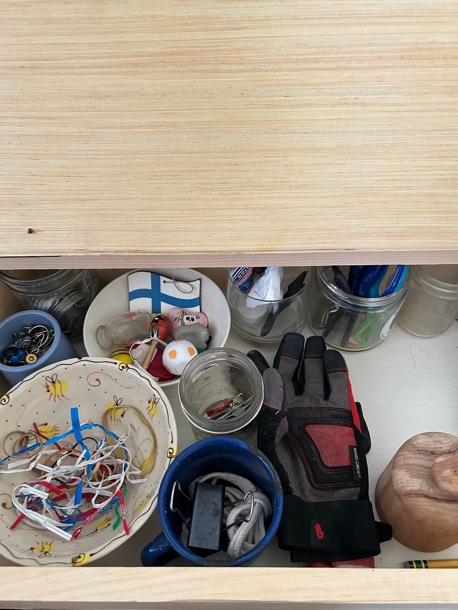 junk drawer organize organization