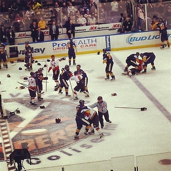 NYPD/FDNY Brawl at Charity Game - Scouting The Refs