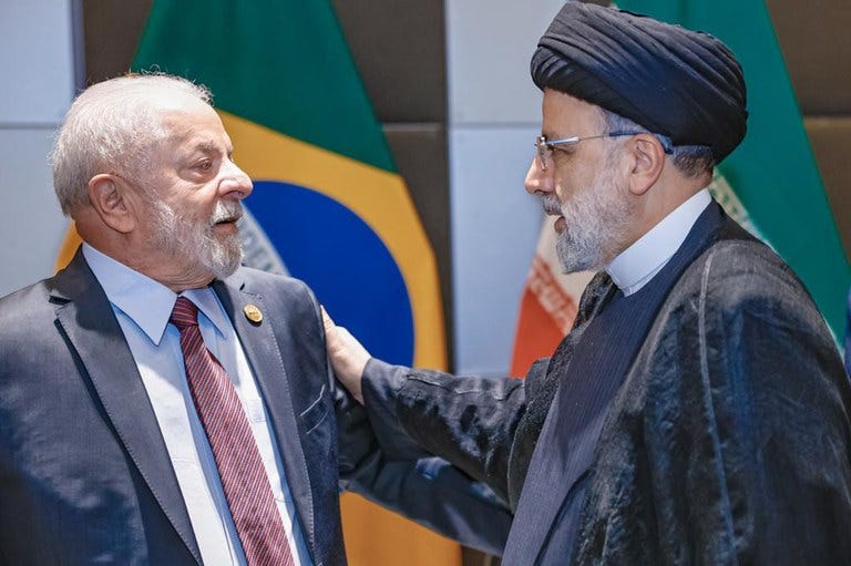 Lula tem reunião bilateral com o presidente do Irã em Joanesburgo — Planalto