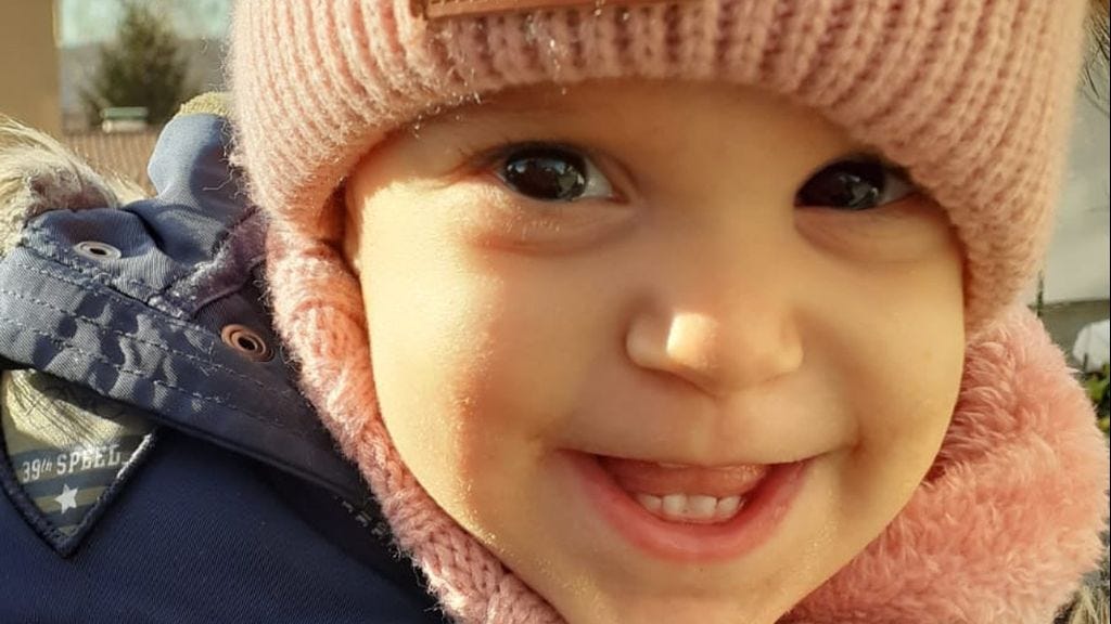 Margherita Rosa, goodbye to just 17 months.  The memory of the father: "You were our light"