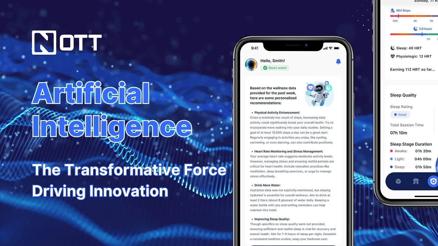 AI: The Transformative Force Driving Innovation in the NOTT Platform