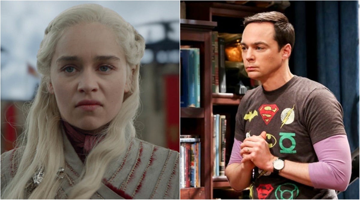 big bang theory beats game of thrones ratings race