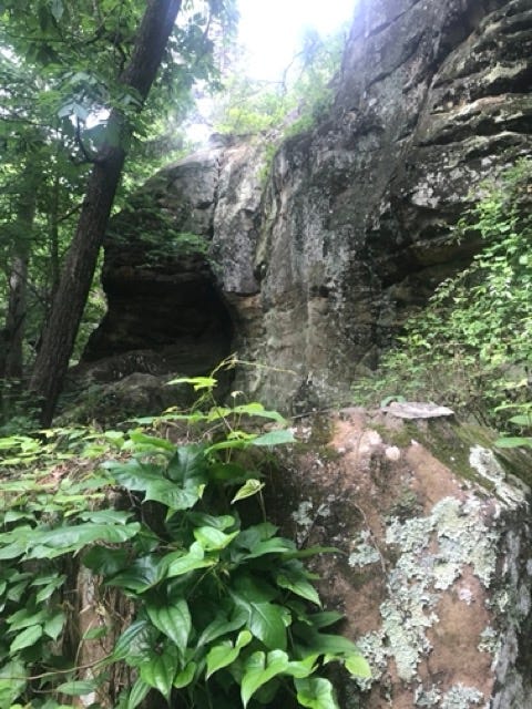 Photo of cave entrance