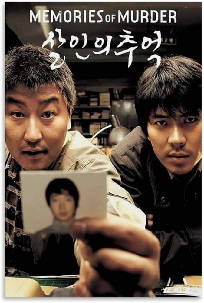 Amazon.com: Korean Crime Movie Memories of Murder Art Poster Movie Cover  Poster (2) Canvas Poster Wall Art Decor Print Picture Paintings for Living  Room Bedroom Decoration Unframe-style 08x12inch(20x30cm): Posters & Prints