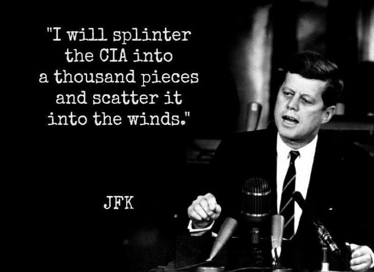 JFK had his share of enemies, calling out the CIA and secret societies, and attacking the international banking cartel with his Executive Order #11110