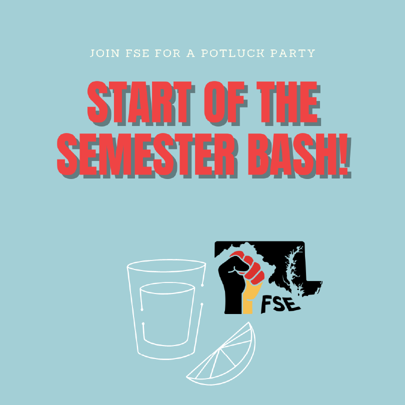 Join FSE for a Start of Semester Bash!