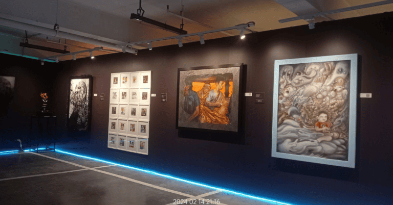 Crypto Art PH Artists Exhibit at Art Fair Philippines 2024