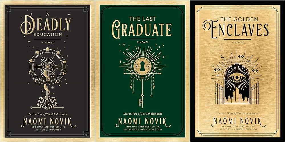 The Scholomance Series 3 Books Set (Hardcover): Naomi Novik: Amazon.com:  Books