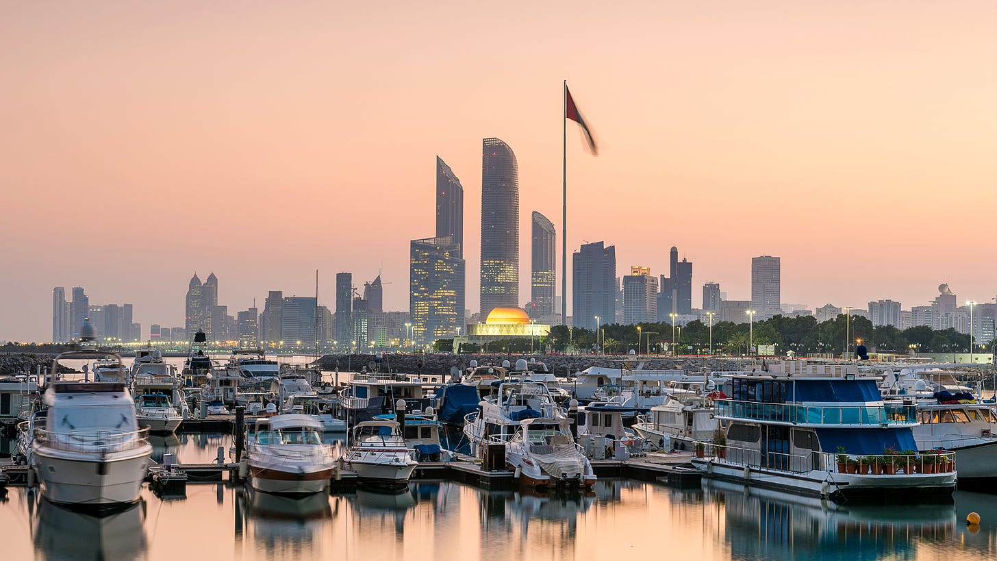 Skyline of Abu Dhabi