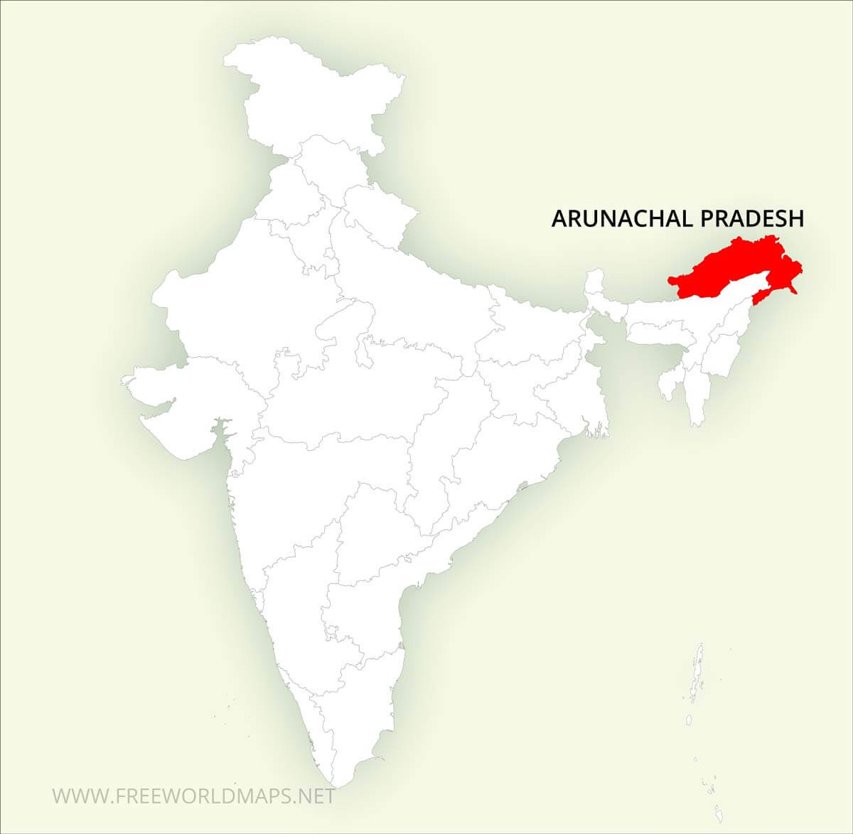 Arunachal Pradesh Maps