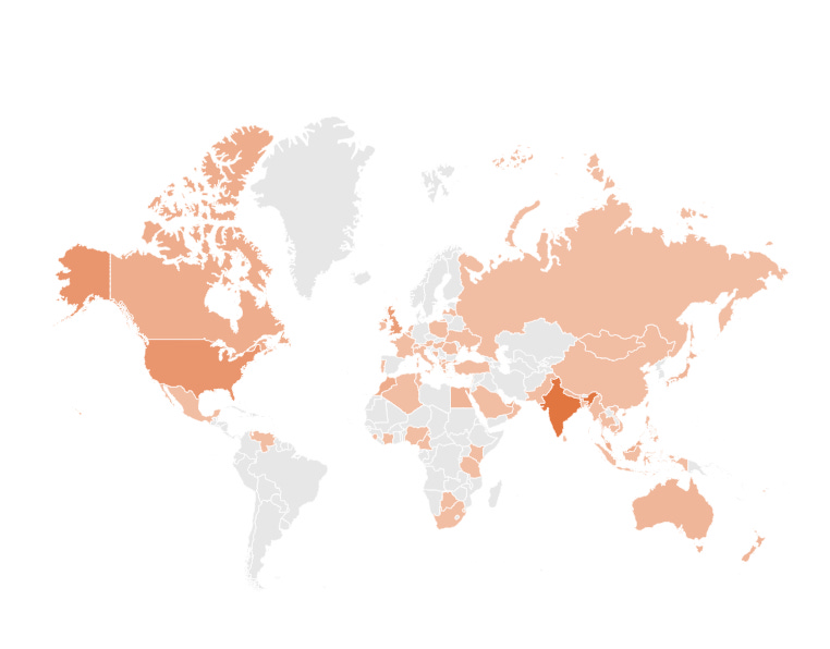 The Treasure Box Community Members are from 116+ countries and increasing. Join now to explore education industry grants