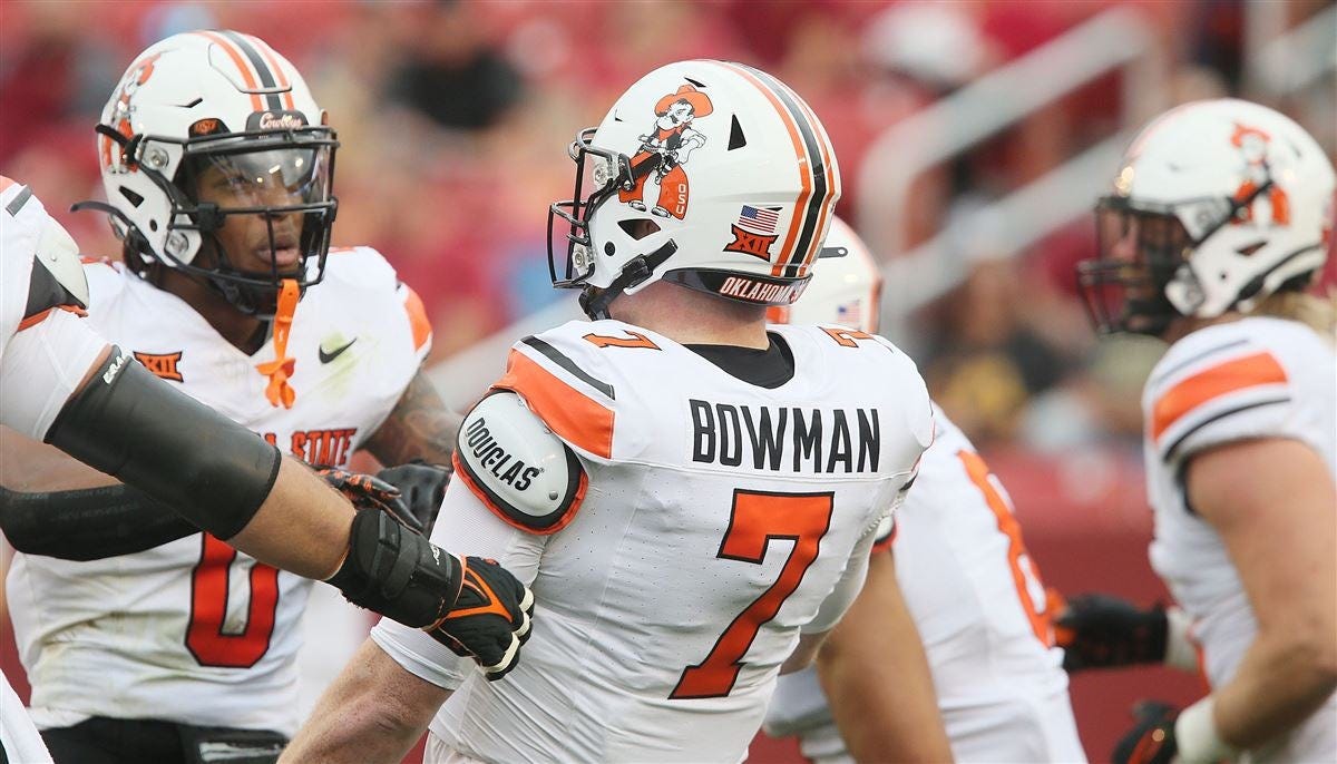 Alan Bowman savoring opportunity to lead Oklahoma State at quarterback:  'I'm happiest when I'm out there'