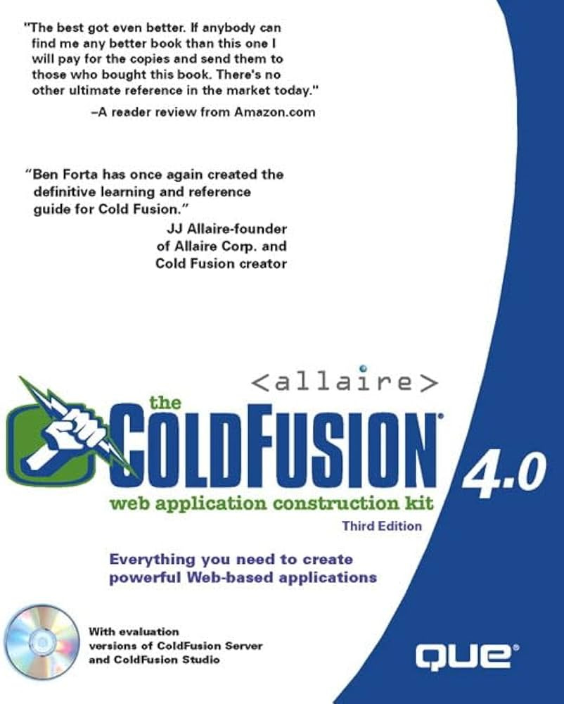 The Coldfusion 4.0 Web Application Construction Kit