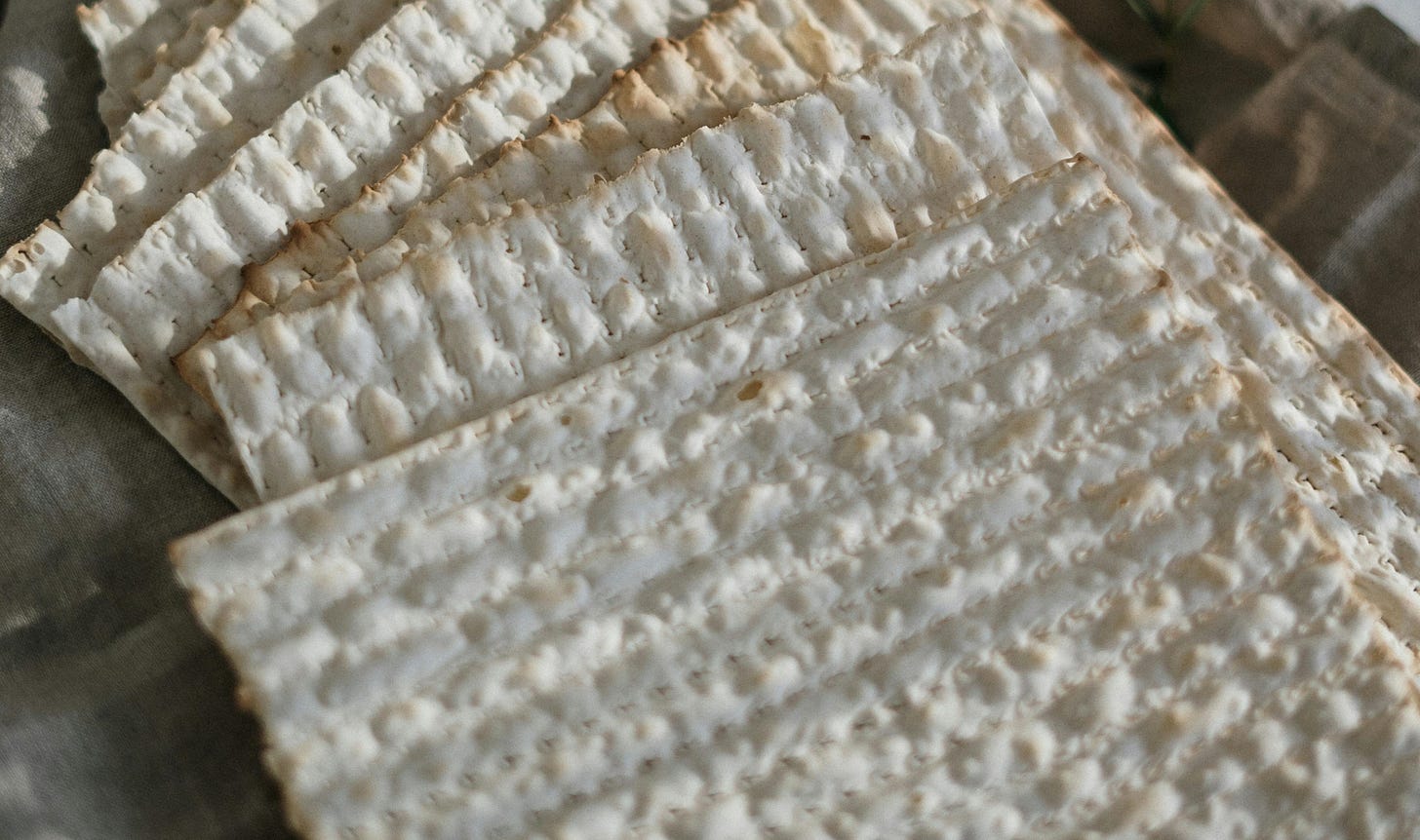 machine-made matzas