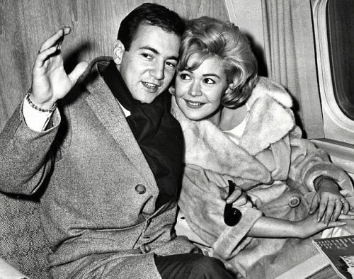 Bobby Darin and Sandra Dee