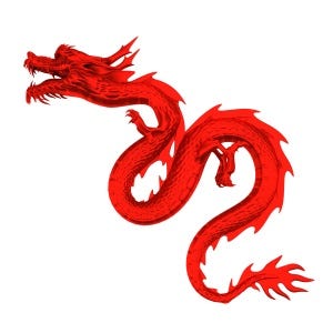 Dragon element I may use on the cover. Stock art