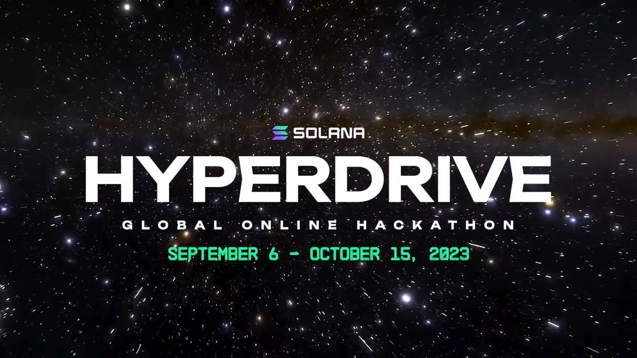 HYPERDRIVE Hackathon - YouTube