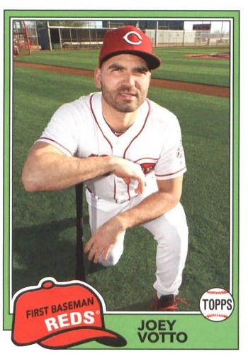 2018 Topps Archives Joey Votto