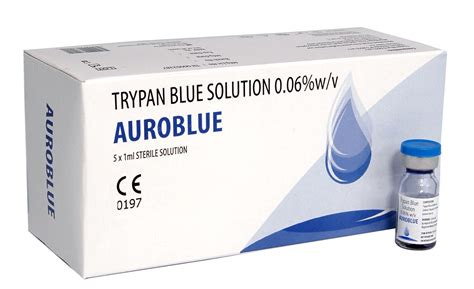 Trypan Blue 1ml inj - IAPB Valued Supplier Scheme