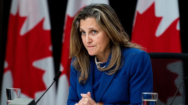 Read Chrystia Freeland's letter of resignation from Trudeau's cabinet ...