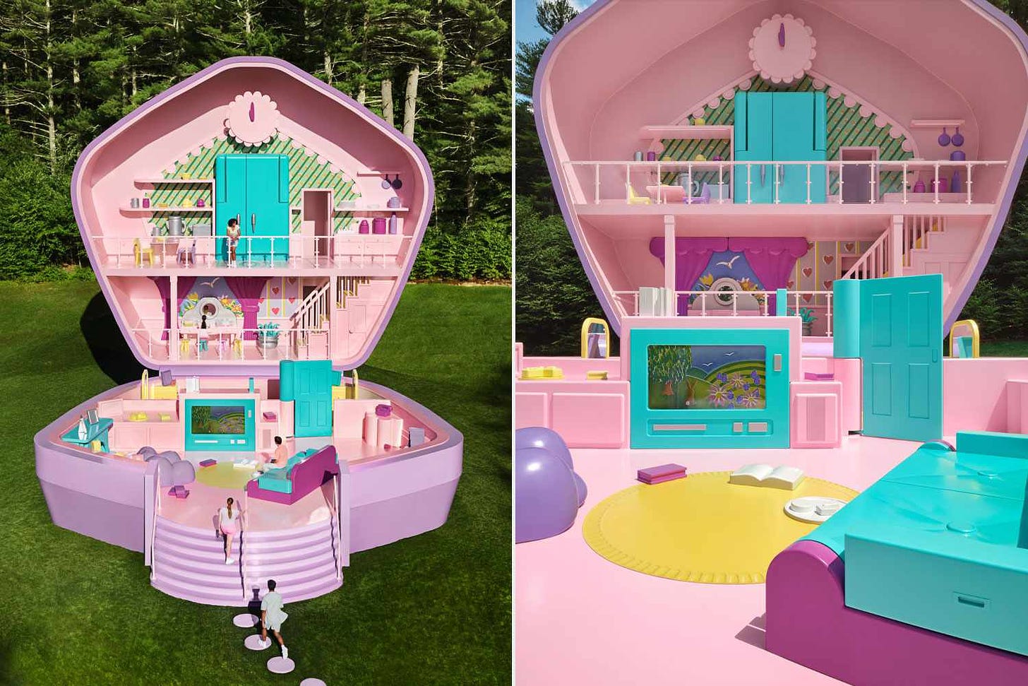 Life-Sized Polly Pocket House Is Coming to Airbnb: Photos