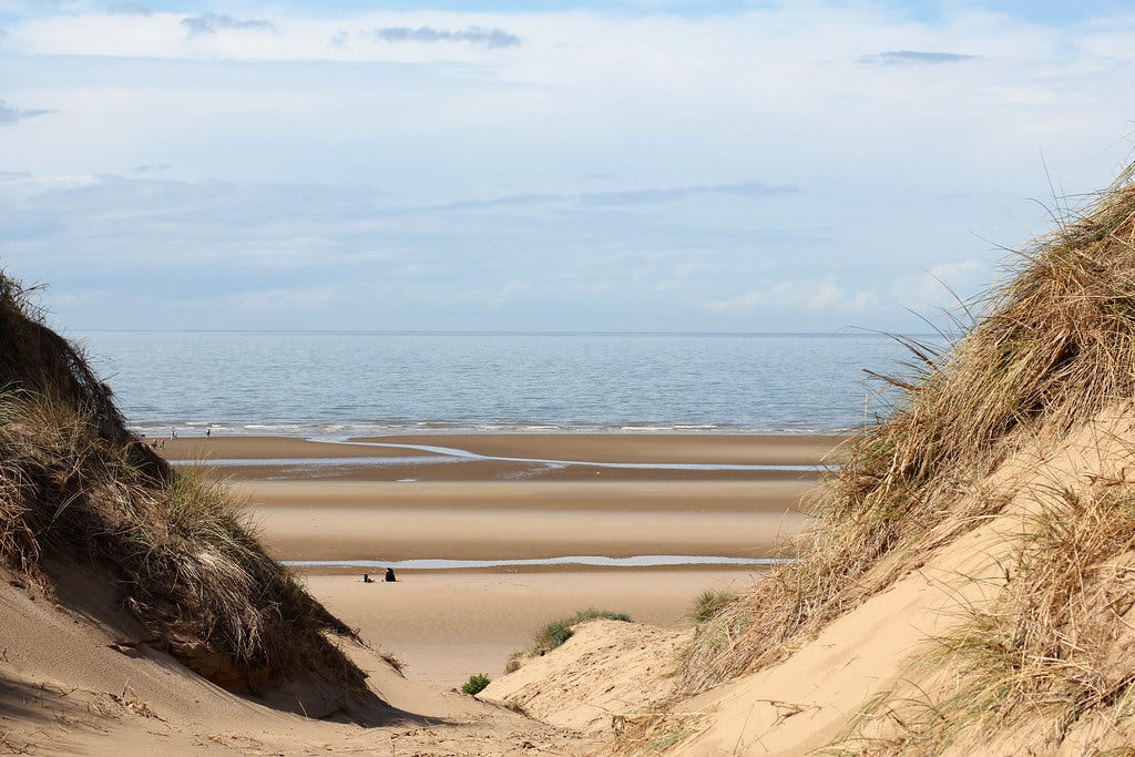 Formby Beach | Formby Beach and sand dunes, Formby, Lancashi… | Flickr